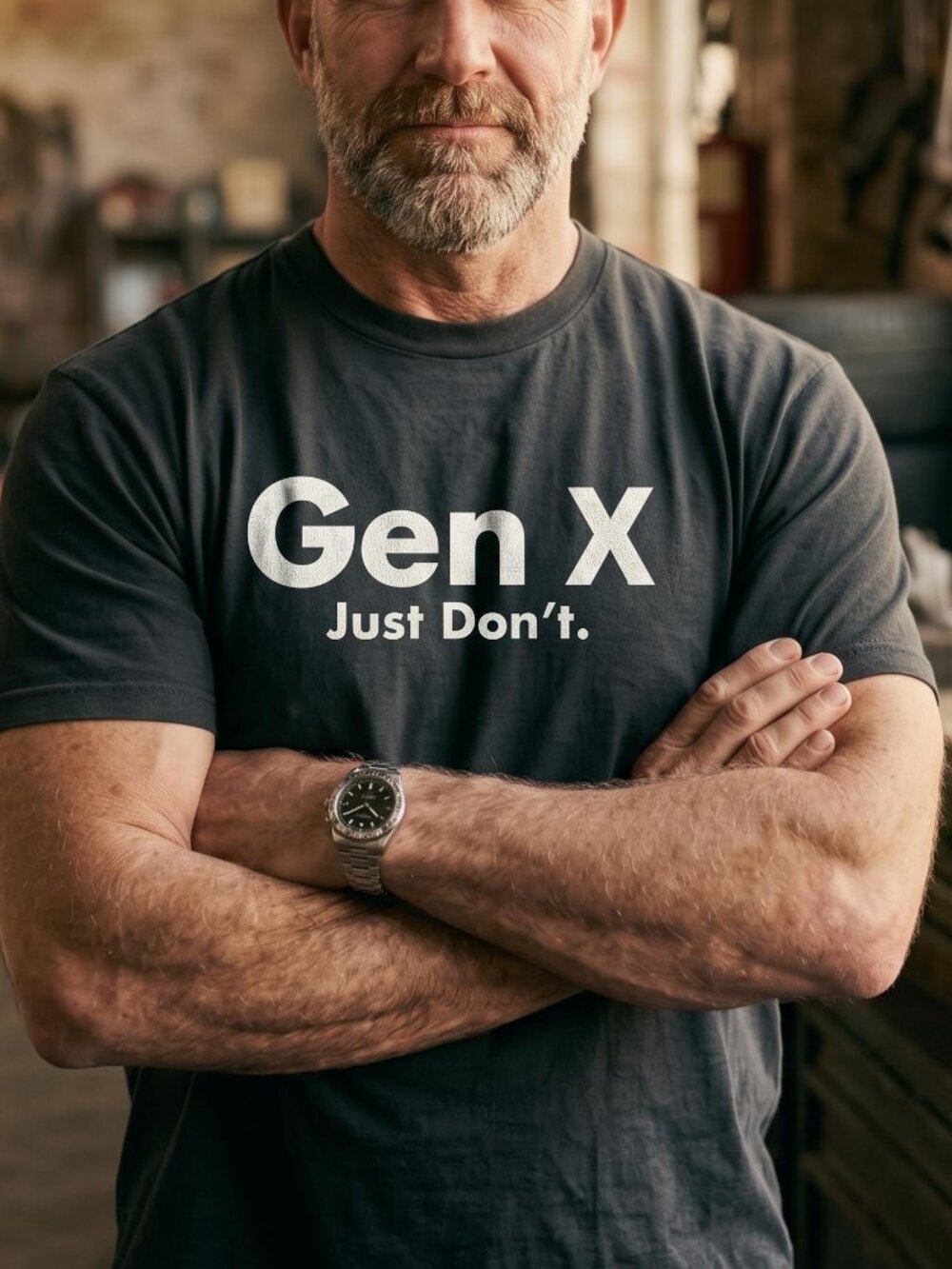 Gen X Just Don't Shirt, Funny Generation X Graphic Tee